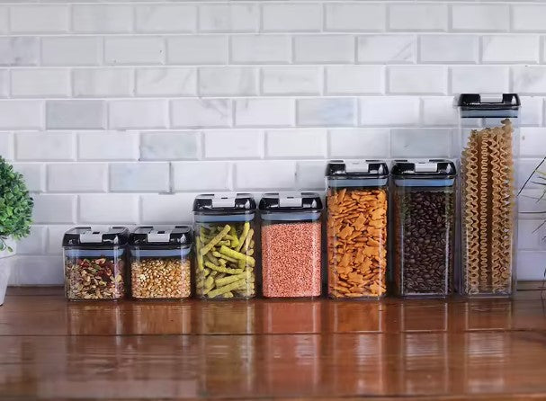 Set Contenedores Hermeticos de Cocina 7 Unidades